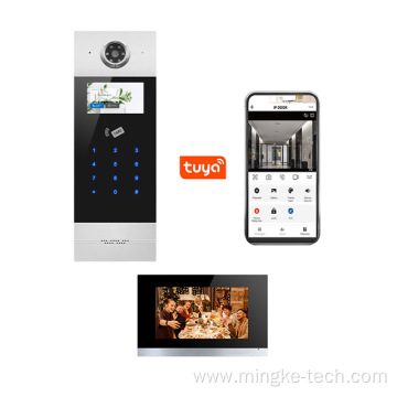 Linux System Video Doorbell Intercom For Apartment Building